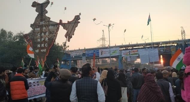 ترقیاتی مدعوں پر کیجریوال سے مقابلہ کرنے سے قاصر بی جے پی رہنما شاہین باغ کو بنا رہے ہیں نشانہ