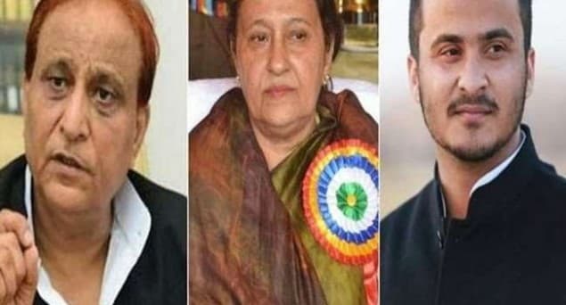 یو پی کی ایک مقامی عدالت نے سماج وادی پارٹی کے رہنما اعظم خان، ان کی اہلیہ اور ان کے بیٹے کو سات دن کے لیے جیل بھیجا
