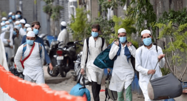 نظام الدین مرکز: تبلیغی جماعت کے سربراہ سمیت دیگر چھ افراد پر کورونا وائرس پھیلانے کے الزام میں مقدمہ درج