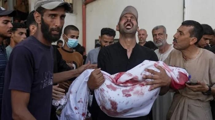   غزہ میں اسرائیل کی نسل کشی جاری ،  حملوں میں 100 فلسطینی  شہید