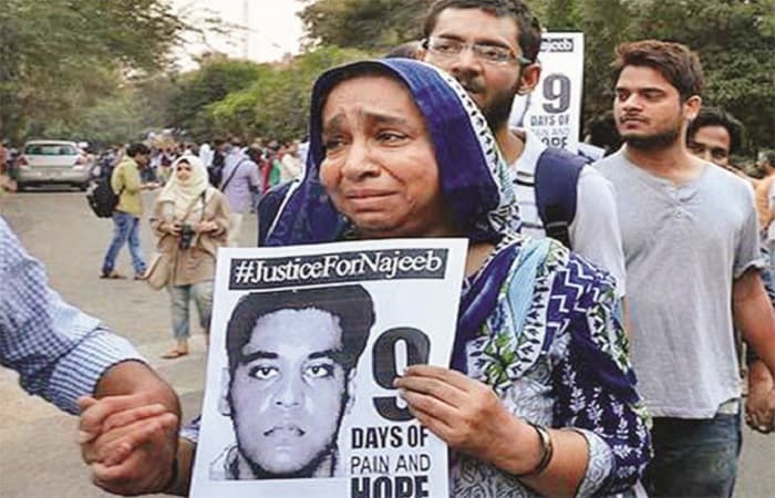 نجیب کہاں ہے؟ایک ماں کا بیٹے  کے انصاف کیلئے آخری سانس تک لڑنے کا عزم