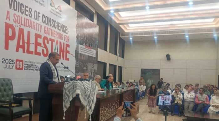 مسئلہ فلسطین صرف اسلامی یا عرب نہیں ہے بلکہ یہ ایک عالمی انسانی مسئلہ ہے