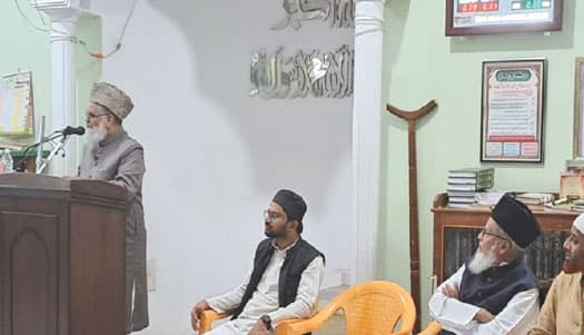 جماعت اسلامی ہند شیخ پیٹ میں سیرت النبی ﷺ کے حوالے سے خطاب عام