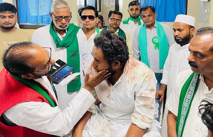 علی گڑھ :  مسجد کے امام  پر شر پسندوں کا حملہ، ماب لنچنگ کی کوشش