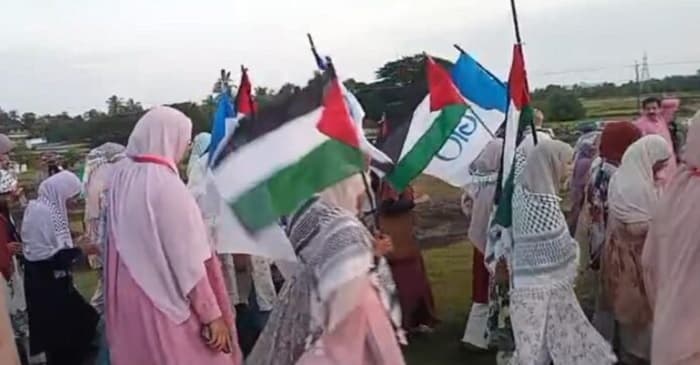 کیرالہ :فلسطین کی حمایت میں بغیر اجازت مظاہرہ  پر ایف آئی آردرج