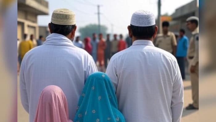 ہریانہ کے نوح میں دلت خاندان حلقہ بگوش  اسلام ، ہندوتو شدت پسند تنظیموں کا احتجاج