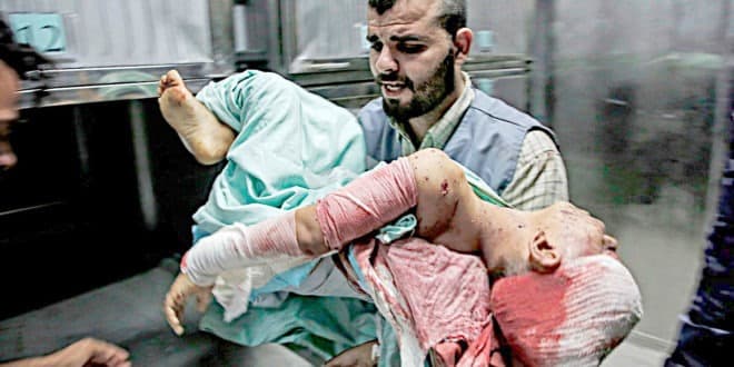 اسرائیل کے فضائی حملوں میں 22 فلسطینی جاں بحق