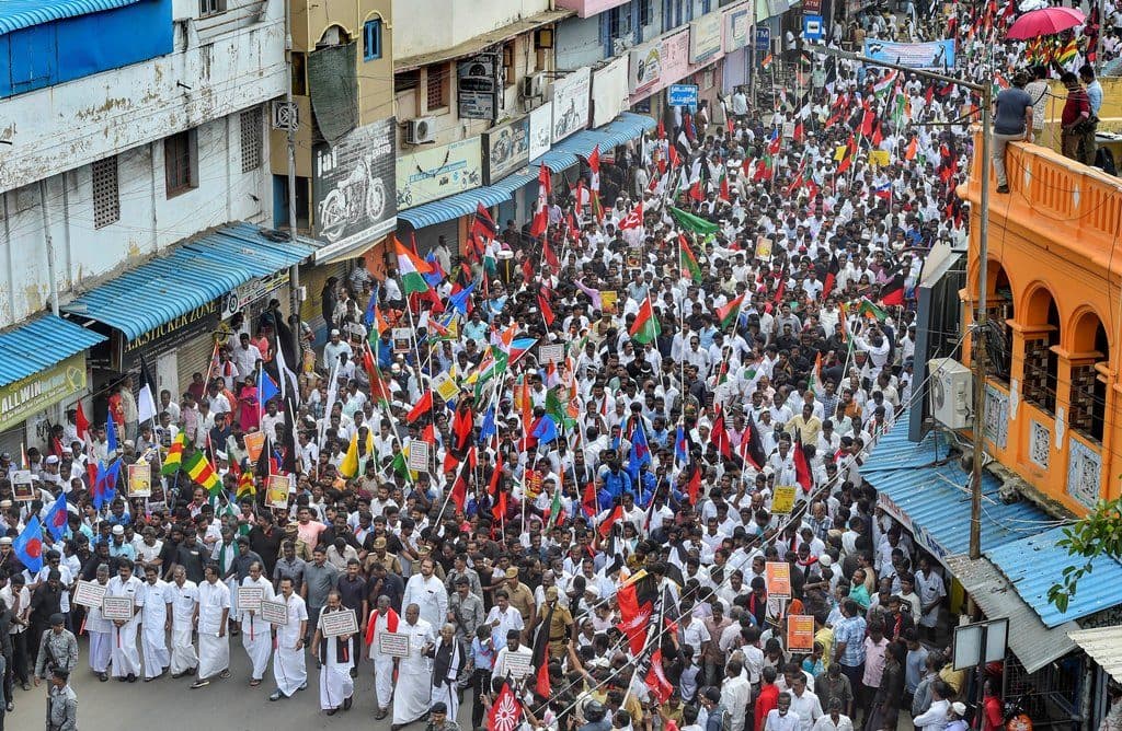 شہریت ترمیمی قانون رد ہونے تک ہمیں رکنا نہیں چاہیے: ایم کے اسٹالن
