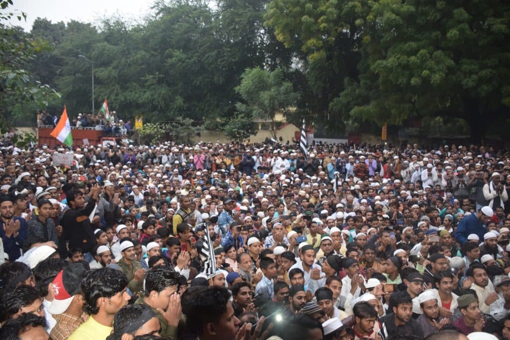 ملک کے تقریباً دوہزار شہروں میں ایک ساتھ شہریت قانون کے خلاف مظاہرہ