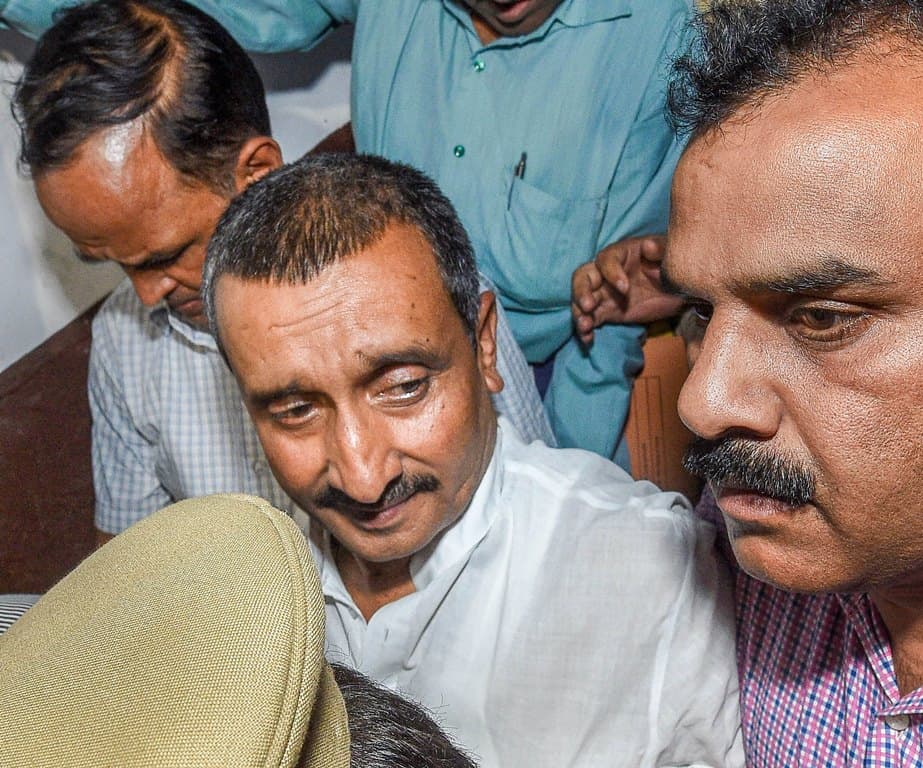 اناؤ: عصمت دری معاملہ میں بی جے پی کے سابق ایم ایل اے کلدیپ سینگر کو عمرقید