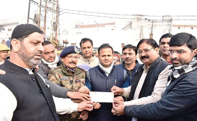 بلندشہر: مسلمانوں نے انتظامیہ کو ادا کیا 6 لاکھ روپے کا ہرجانہ
