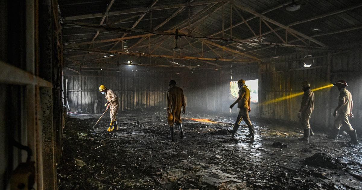 تارکین وطن مزدوروں نے مبینہ طور پر دہلی میں تین شیلٹر ہاؤسز میں آگ لگا دی، چھ افراد گرفتار
