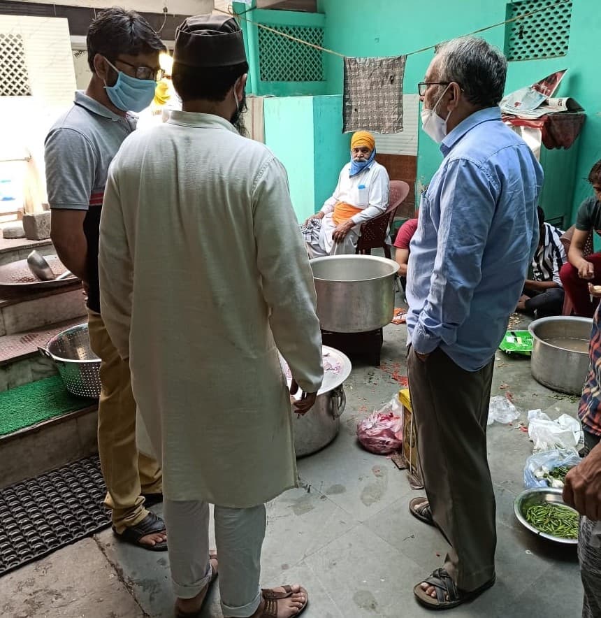 دہلی میں جماعت اسلامی ہند نے 36،000 فوڈ پیکٹس اور راشن کٹس تقسیم کیں