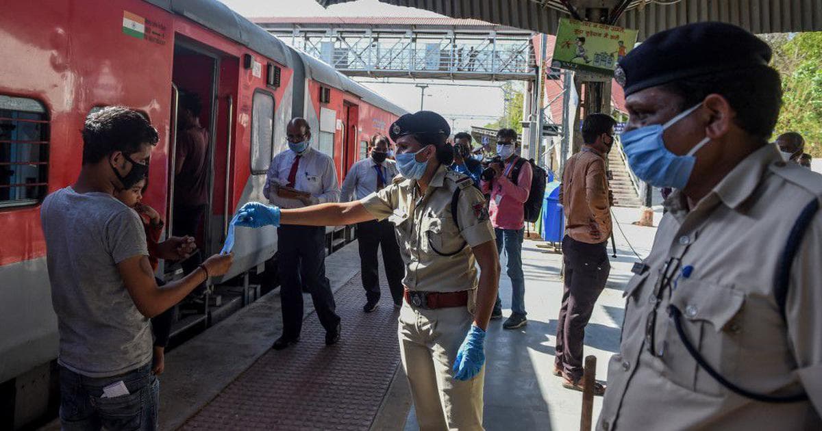 ریلوے پروٹیکشن فورس کے اعداد و شمار کے مطابق 9 مئی سے 27 مئی کے درمیان خصوصی ٹرینوں میں 80 تارکین وطن مزدور ہوئے ہیں ہلاک
