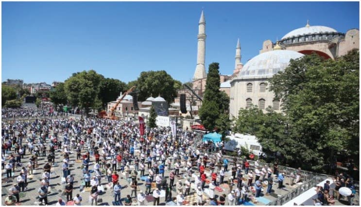 آیا صوفیا مسجد کی بحالی میں قانون و انصاف کے تقاضوں کو ملحوظ رکھا گیا