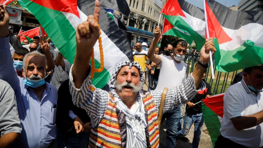 فلسطینیوں نے اسرائیل اور بحرین کے معاہدے کی مذمت کرتے ہوئے اسے ’’پیٹھ میں چھرا گھونپنے‘‘ کے مترادف قرار دیا