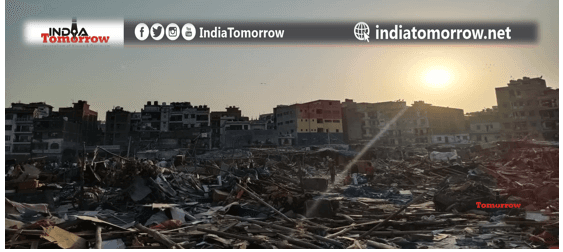 ڈی ڈی اے نے بٹلا ہاؤس دھوبی گھاٹ کے پیچھے موجود جھگیوں کو مسمار کر دیا، سیکڑوں افراد ہوئے بےگھر