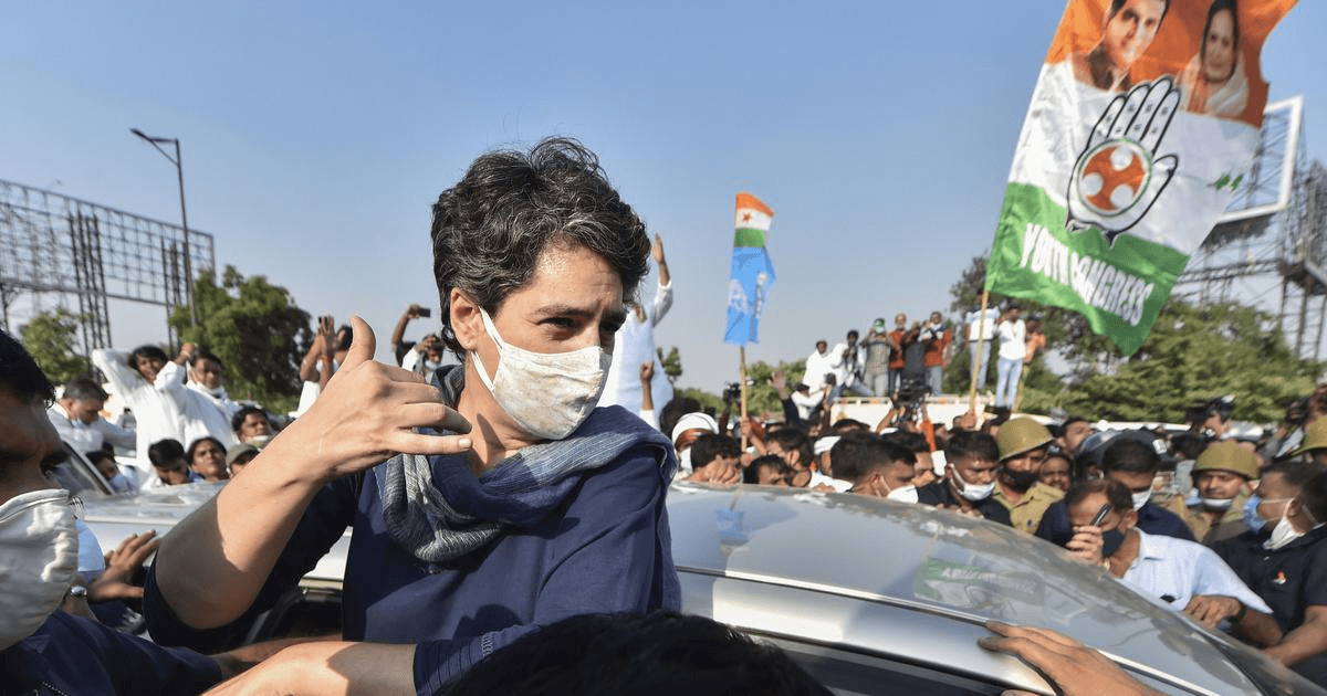 یوپی پولیس نے اپنے اہلکار کی بدسلوکی کے لیے پرینکا گاندھی سے معافی مانگی، معاملے کی تحقیقات کا حکم دیا