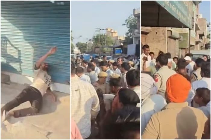 ہریانہ میں مسلمانوں کی ملکیت والی گوشت کی دکانیں سیل،مسلمان کاروباریوں کا احتجاج