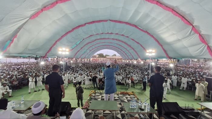 مہاراشٹر:متنازعہ وقف ترمیمی قانون کے خلاف پربھنی میں احتجاج ، ہزاروں افراد کی شرکت
