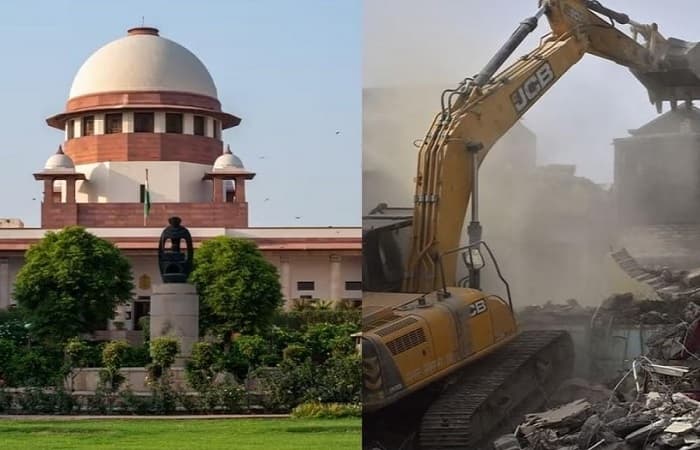 تاریخی چاندنی چوک میں بلڈوزر کارروائی پر سپریم کورٹ نے روک لگائی، رپورٹ طلب