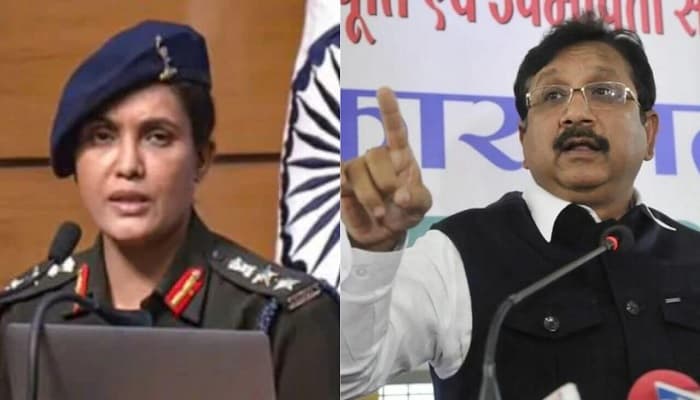 مدھیہ پردیش :کرنل صوفیہ کو لے کر بی جے پی وزیر کے ہفوات،دہشت گردوں کی بہن قرار دیا