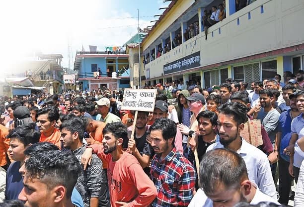 اتراکھنڈ میں مسلمانوں کیخلاف ‘نام بدلو دھرم بتاو مہم’ سےمقامی تاجروں میں خوف