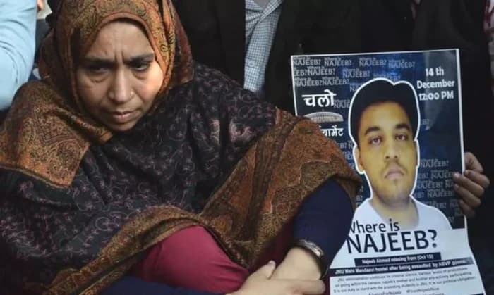 سی بی آئی کو نجیب احمد کیس کو بند کرنے کی اجازت دینے کے کورٹ کے فیصلے سے مایوسی