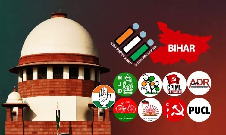 بہار ووٹر لسٹ: سپریم کورٹ کا آدھار، ووٹر آئی ڈی اور راشن کارڈ کو درست دستاویزات کے طور پر قبول کرنے کا مشورہ