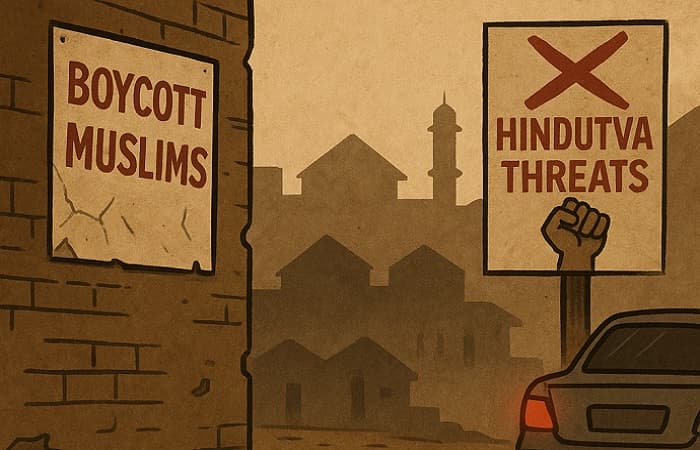 پونے: ہندوتو شدت پسندوں کی بائیکاٹ مہم اور دھمکیوں کے درمیان مسلم خاندان گاؤں چھوڑنے پر مجبور