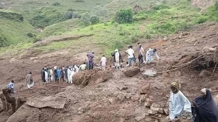 سوڈان میں قہر،لینڈ سلائڈ کے بعد پورا گاؤں ملبے میں تبدیل
